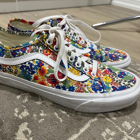 Vans Old Skool x Liberty of London women’s shoes - Picture 1 of 6